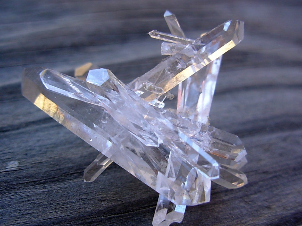 Solution Quartz from Jeffrey Quarry Arkansas