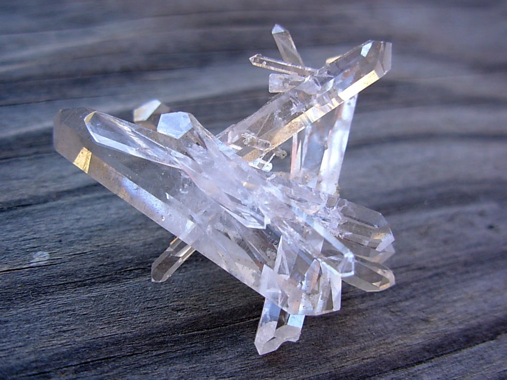 Solution Quartz from Jeffrey Quarry Arkansas