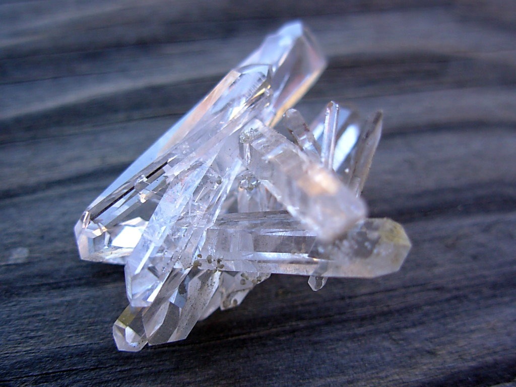 Solution Quartz from Jeffrey Quarry Arkansas