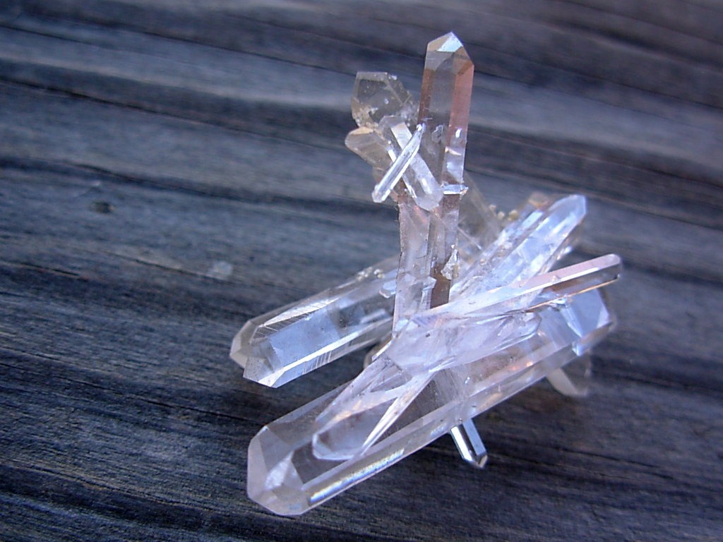 Solution Quartz from Jeffrey Quarry Arkansas