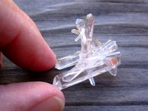 Solution Quartz from Jeffrey Quarry Arkansas