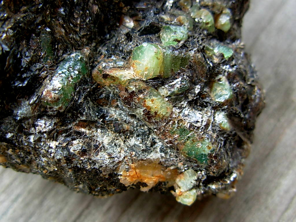 Rare Cluster of NC Emeralds on Matrix from the Junior McKinney Collection