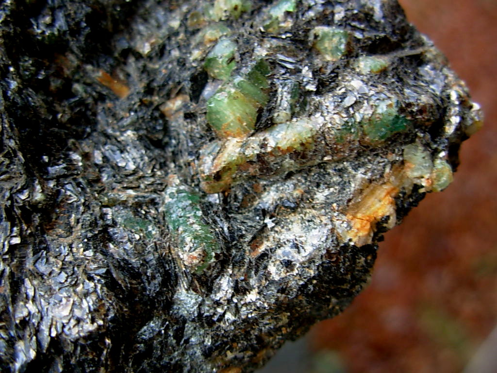 Rare Cluster of NC Emeralds on Matrix from the Junior McKinney Collection