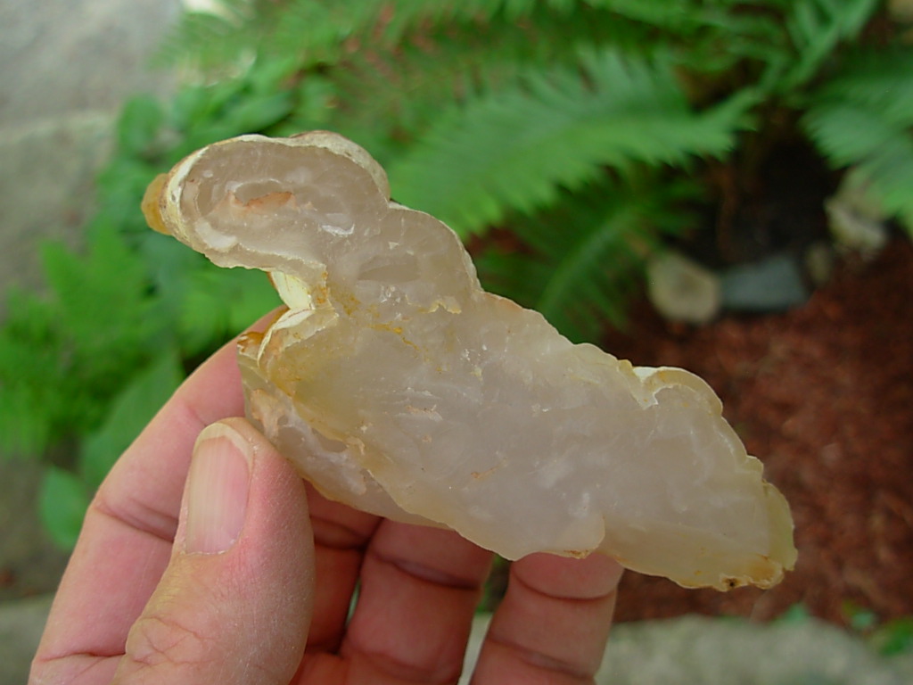Hand Helectite from Missouri