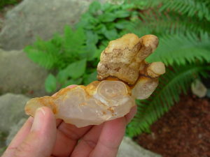Hand Helectite from Missouri