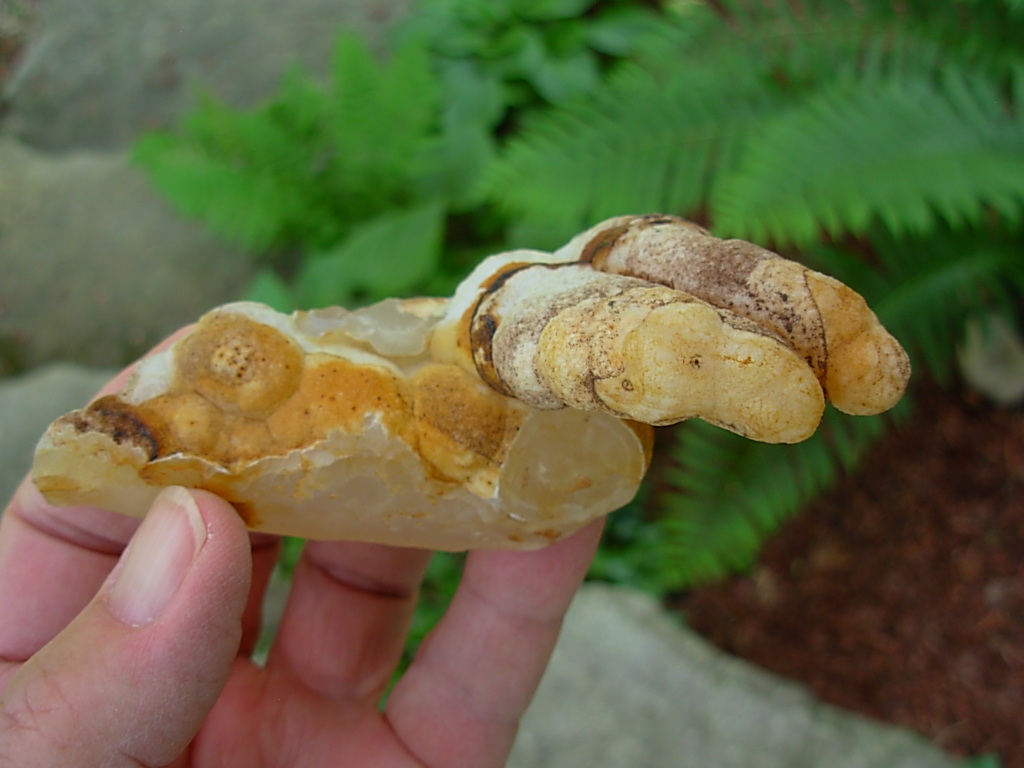 Hand Helectite from Missouri