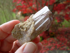 Lavender Pink Tourmaline on Matrix from Viet Nam