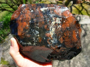 Triple Flow Obsidian Rough