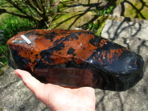 Triple Flow Obsidian Rough