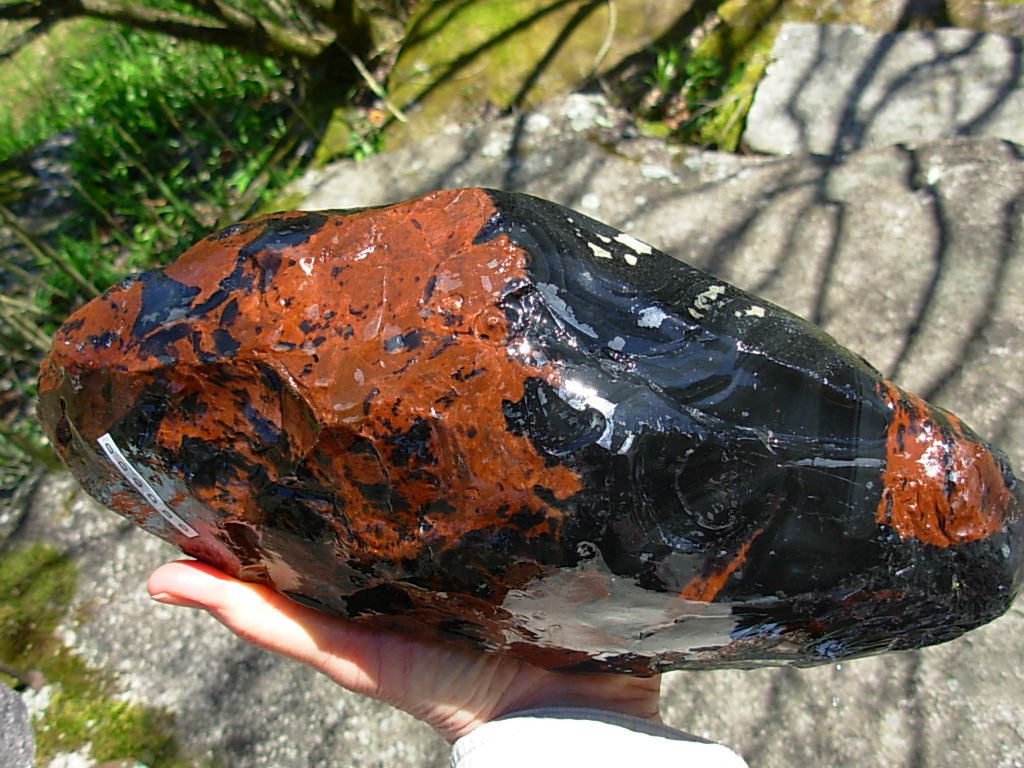 Triple Flow Obsidian Rough