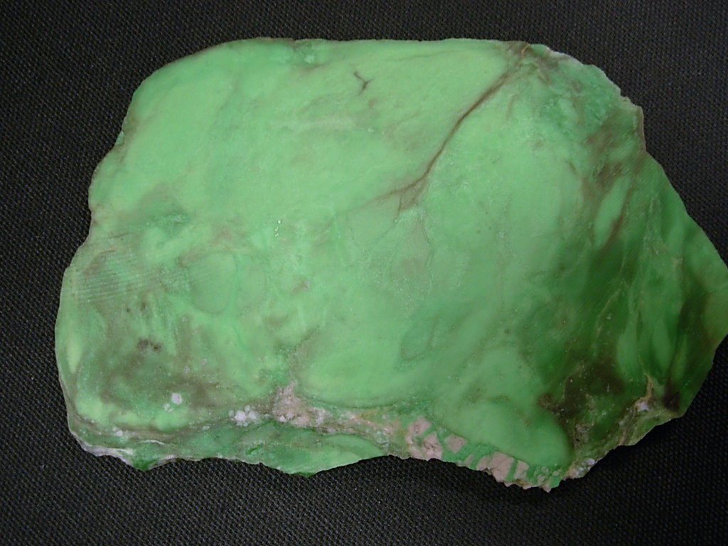 Old Stock Premium Variscite 5mm thick Slab from Lucin, Utah