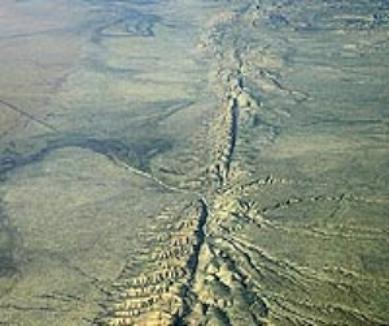 Rare Geode from the San Andreas Fault in California