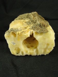 Sponge Calcite Lamp from Brazil