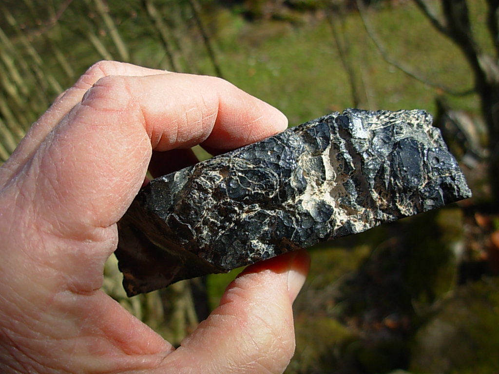 Natural Spiderweb Obsidian