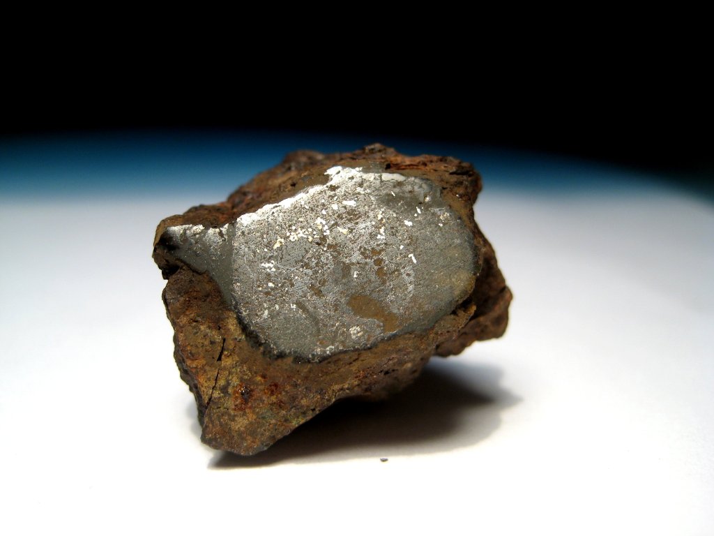 Vaca Muerta Mesosiderite 9g Sliced and Polished