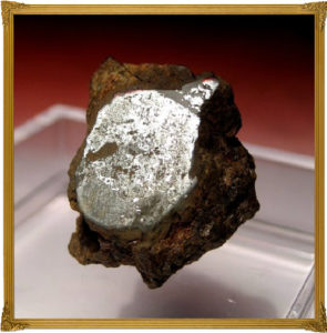 Vaca Muerta Mesosiderite 9g Sliced and Polished