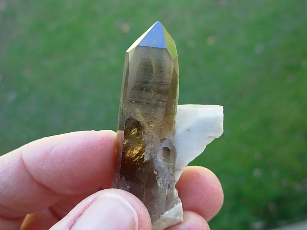 Smoky Quartz w Microcline (3)