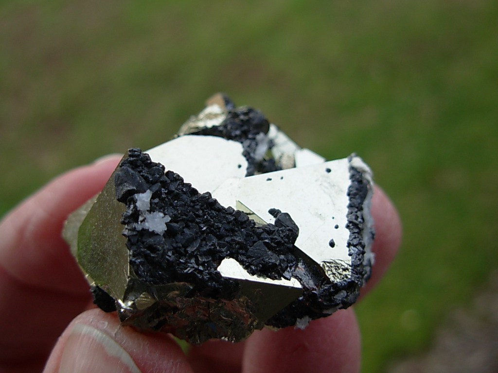 Black Sphalerite Crystal Towers pieces 1-6