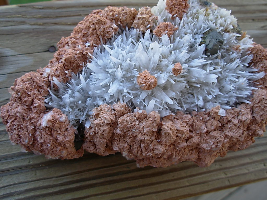 Quartz and Pyrite in Dolomite (3)