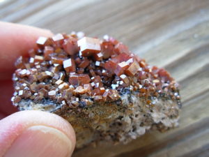 Vanadinite Crystal Cluster (2)