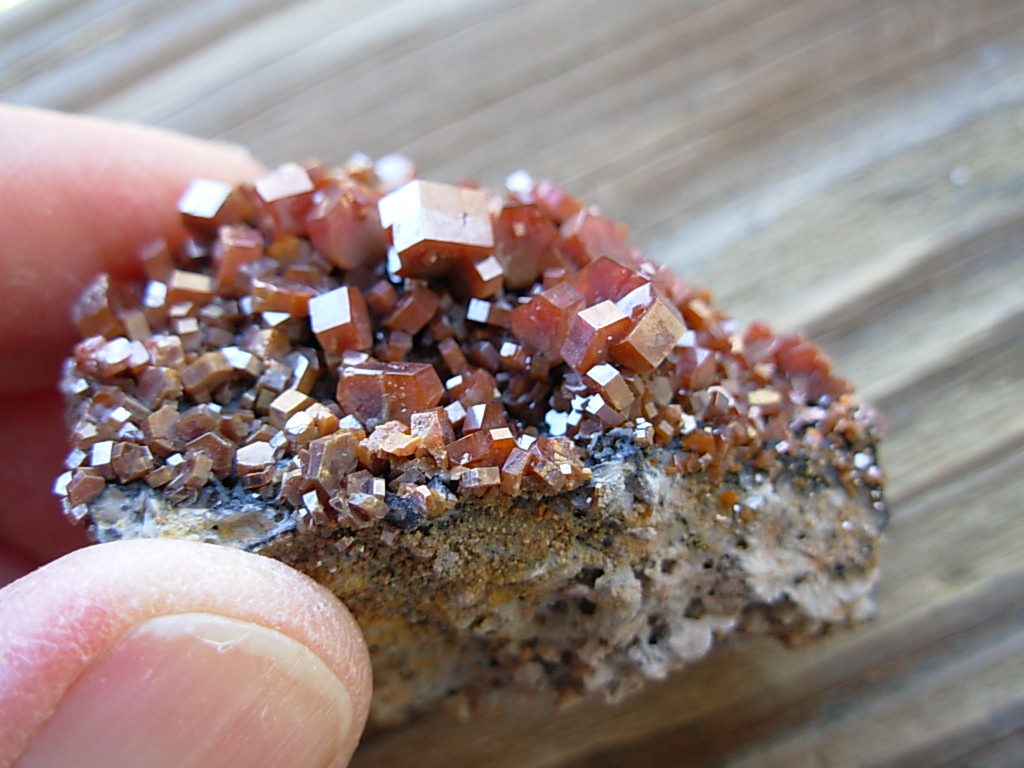 Vanadinite Crystal Cluster (2)