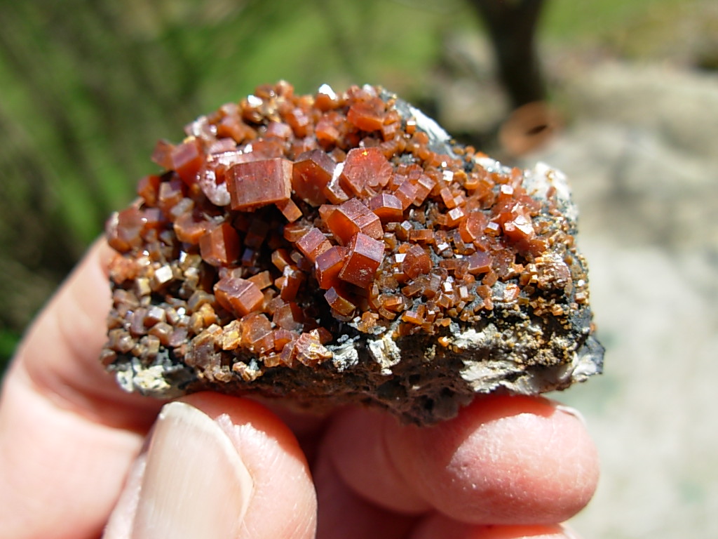 Vanadinite Crystal Cluster (5)