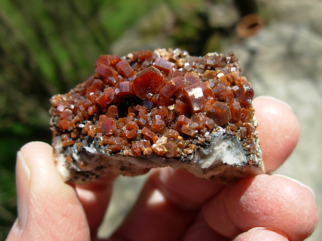 Vanadinite Crystal Cluster (6)