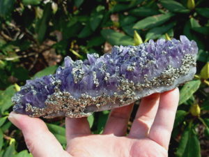 1 Amethyst with Pyrite Bulgaria (5)