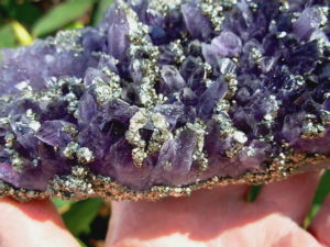 1 Amethyst with Pyrite Bulgaria (6)