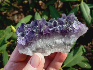2 Amethyst with Pyrite Bulgaria (4)