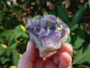 2 Amethyst with Pyrite Bulgaria (5)