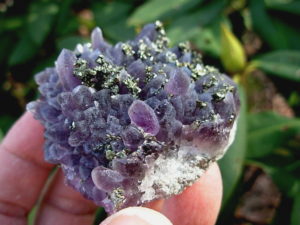 3 Amethyst with Pyrite Bulgaria (4)