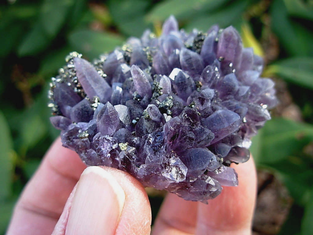 3 Amethyst with Pyrite Bulgaria (6)