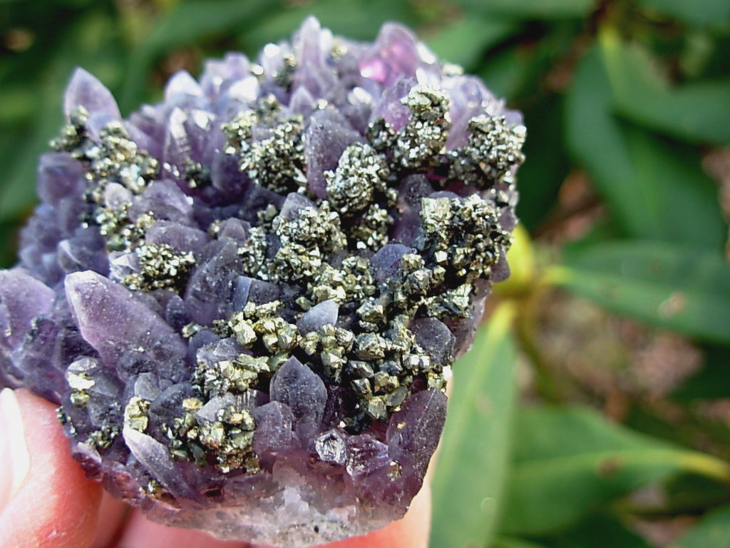 3 Amethyst with Pyrite Bulgaria (9)
