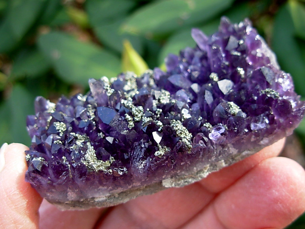 4 Amethyst with Pyrite Bulgaria (8)