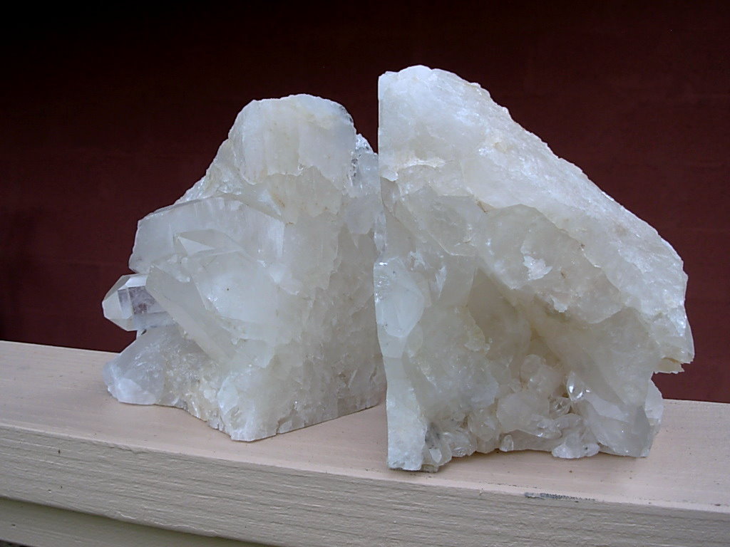 20a Quartz Crystal bookends (6)