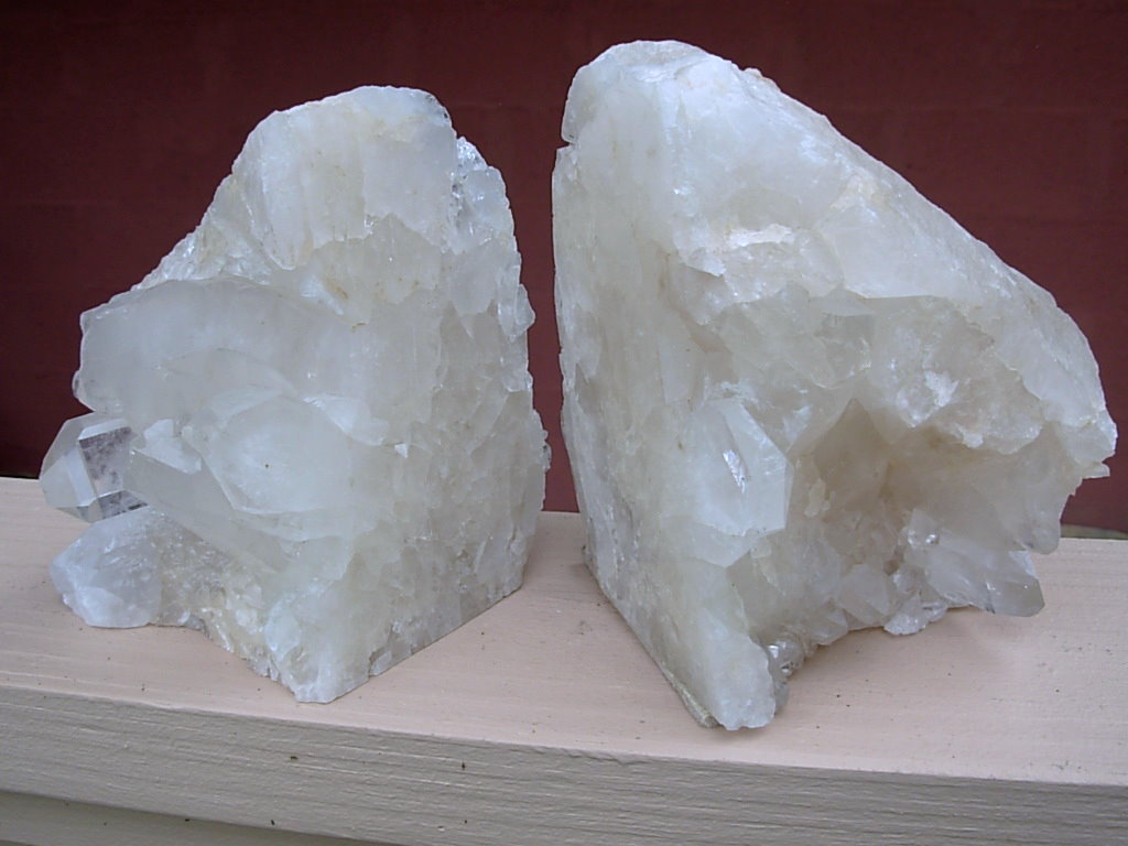 20a Quartz Crystal bookends (7)