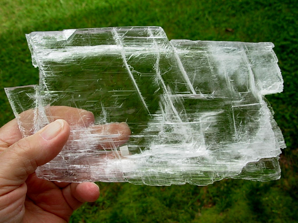 Utah Colorless Gypsum Selenite Ice - Spirit Rock Shop