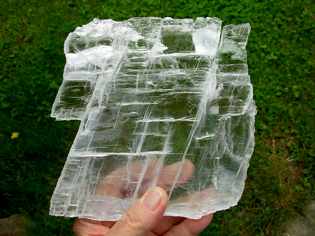 Utah Colorless Gypsum Selenite Ice – Spirit Rock Shop