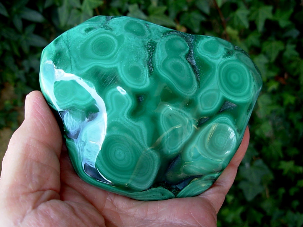 A+ Grade Polished Malachite Freeform 1