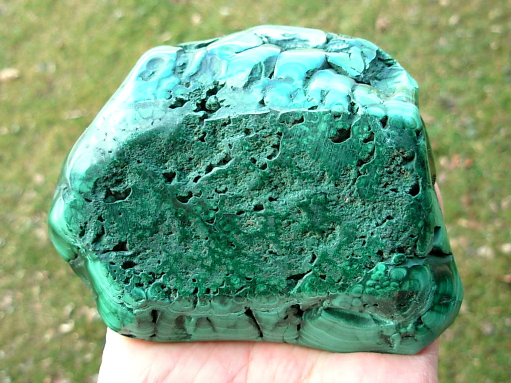 A+ Grade Polished Malachite Freeform 1 - Image 7