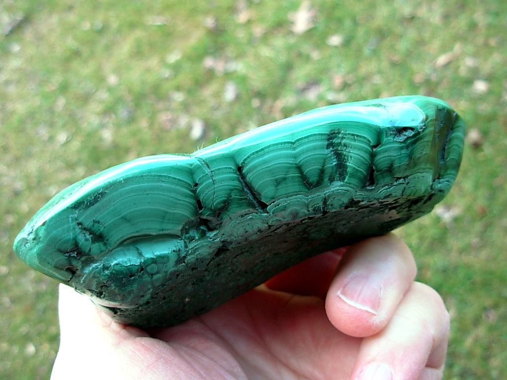A+ Grade Polished Malachite Freeform 1 - Image 6