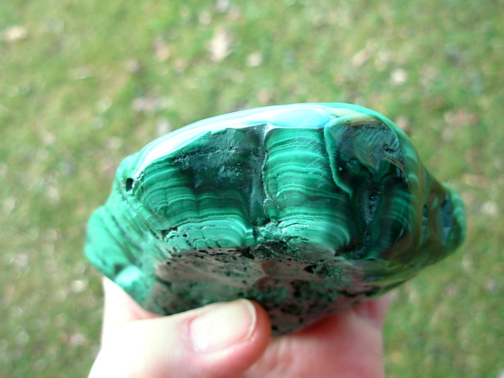 A+ Grade Polished Malachite Freeform 1 - Image 2