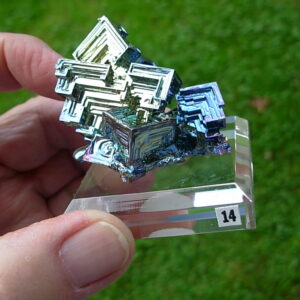 90g Bismuth Crystal (Made in Michigan) on Acrylic Base 14