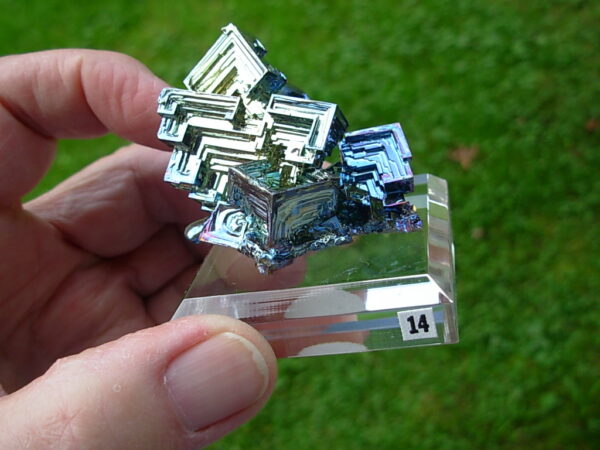 90g Bismuth Crystal (Made in Michigan) on Acrylic Base 14