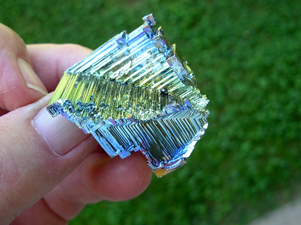 43.5g Bismuth Crystal (Made in Michigan) 19