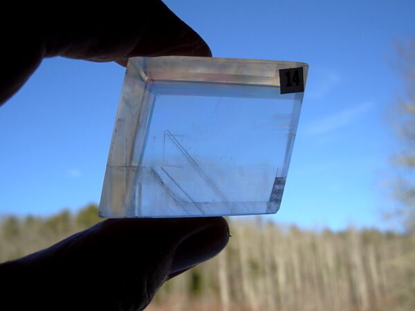 Optical Calcite #14 from Brazil Polished 125g - Image 4