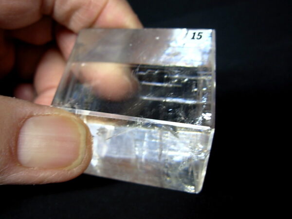 Optical Calcite #15 from Brazil Polished 97g - Image 2