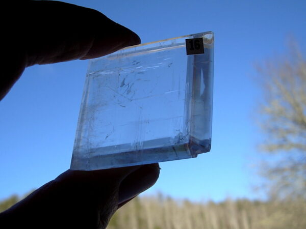 Optical Calcite #16 from Brazil Polished 118g - Image 5