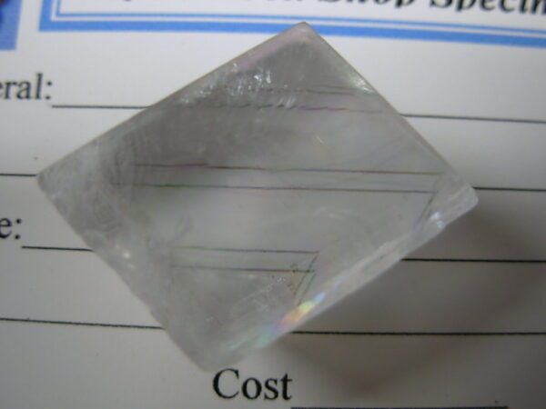 Optical Calcite Clear #15 Rough 11.5g - Image 4